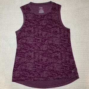 Danskin Now Dri-More Polyester Tank Top Loose Fit, Run/Walk/Yoga, Size Small